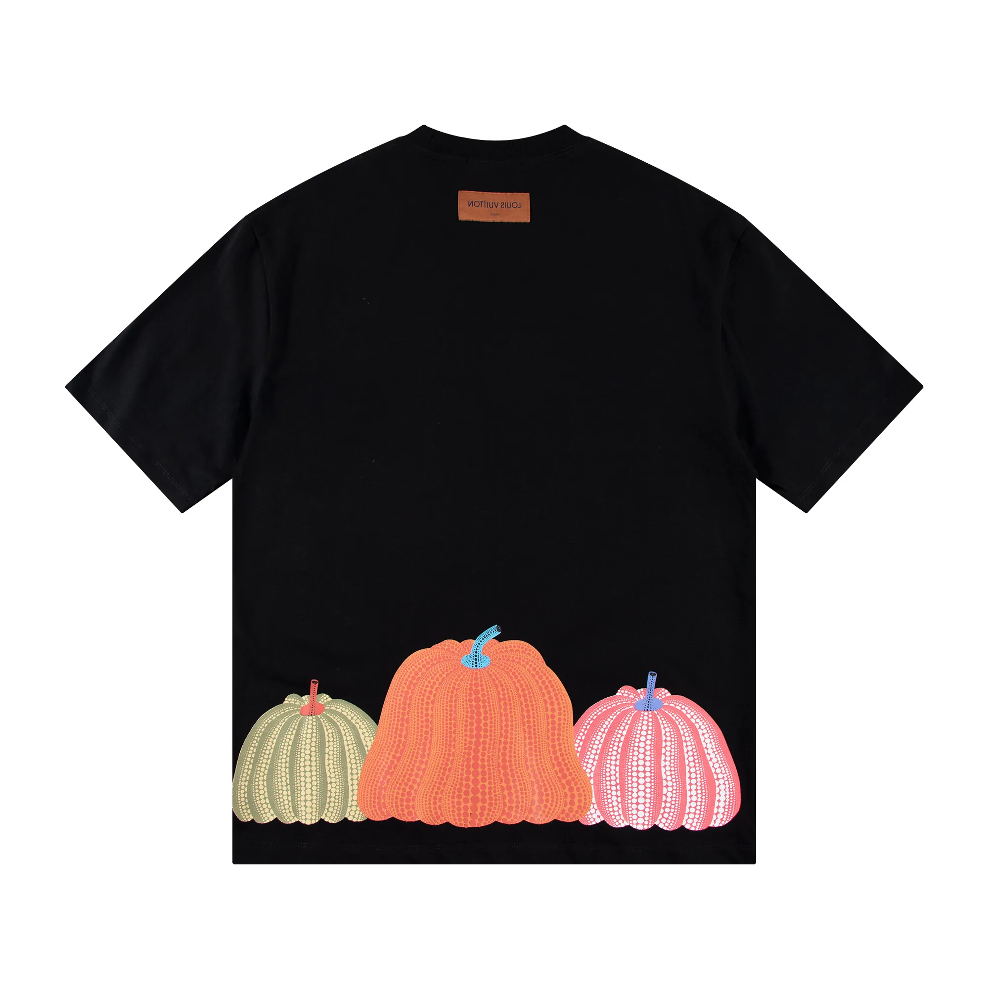 🅿️160 Style: 2026 new LOUIS VUITTON short-sleeved T-shirt Material: High version 300g double yarn combed cotton Size: S～XL Color: Black Style number: H157